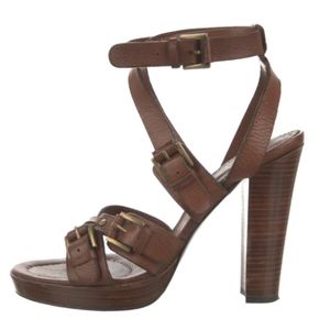 Barbara Bui Leather Sandals / Heels